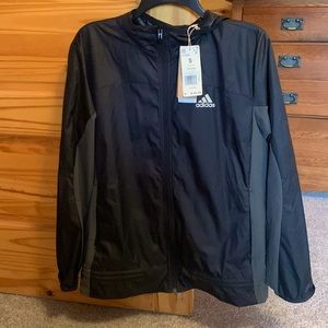 Womens adidas jacket size small, NWT